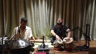 Clive Vaz & Rahul Bakshi - Chill Trip hop beats  With Handpan and Tabla