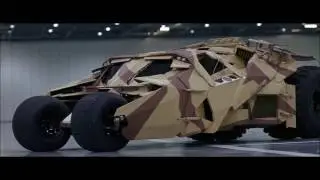 Batman Begins (2005) - Batmobile Testing Scene (1080p) FULL HD