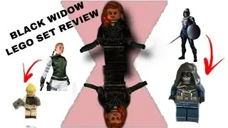 LEGO REVIEW!!! Black Widow&rsquo;s Helicopter Chase Set