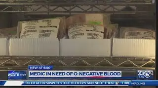 Medic in need of O Negative blood