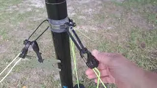 Spiderbeam 12M Fiberglass Pole Revised Supports Part 2