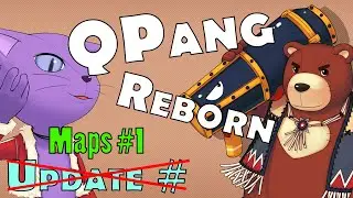 QPang Reborn [Maps #1] - Diorama, hangbrug, luchtkasteel en tuin!