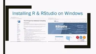 Installing R & RStudio on Windows