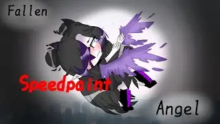 //Fallen angel//speedpaint//полный результат в конце видио//