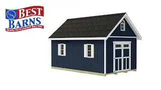 Best Barns Springfield Storage Shed Kit