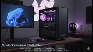 MSI Codex R2 Gaming Desktop Review | Intel i5-14400F, RTX 4060, 16GB DDR5, 1TB NVMe