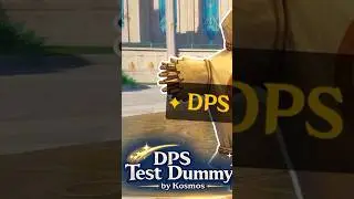 The dps test dummy in genshin impact is insane #genshinimpact #genshin #nodkrai