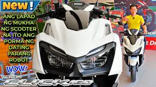 2024 HONDA CLICK 160 Matte White Ang Ganda Talaga Ng Design ng Scooter na to Parang Robot Ang Mukha
