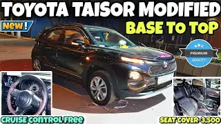 2025 TAISOR MODIFIED BASE TO TOP✅FRONX SIGMA TO ALPHA✅TAISOR ALLOY WHEELS✅CRUISE CONTROL✅#fronx #yt 