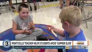 Monticello teacher helps students avoid 'summer slide'
