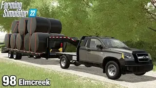 THIS NEW TRAILER WAS WORTH GETTING! - Farming Simulator 22 FS22 Elmcreek Ep 98