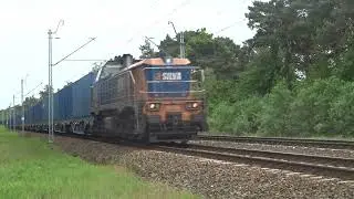 15D-114 Silva LS z kontenerami na wiedence ! [ Rudniki koło Częstochowy ] { Silva LS }
