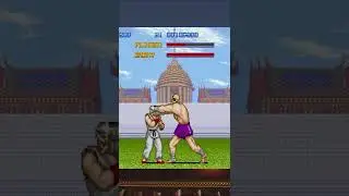 Street Fighter 1 had WEIRD Controls #shorts #youtubeshorts #streetfighteranniversary