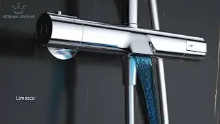 SHOWER THERMOSTATIC MIXER TECHNOLOGY ALFRED VICTORIA
