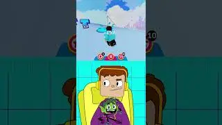 Pixel and Patch Play Cartoon Network Game On! On Roblox | PART 2 | Cartoon Network | #shorts