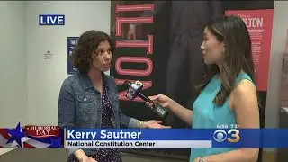 National Constitution Center Showcases Musical Hamilton Exhibit
