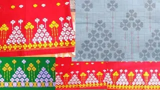 horu fulor saneki \\ buwa mekhela sador new design red color Surabi Das