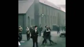 First Street Fight ever caught on camera? (1901 | colourised)