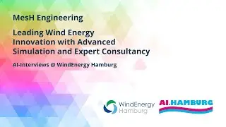 AI CENTER @&nbsp;WindEnergy Hamburg 2024 - Interview with MesH - Push Boundaries with Digital Twins