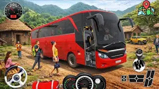 New Indian Offroad Bus Simulator 2026 - Offroad Coach Bus Driver Game 3D - Android Gameplay