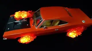 Ramen Racer Tiger Orange Hazard Lee Pre Production Demo Sample