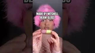 Made By Mitchell Beam Gloss in Milkshake 4 Me #madebymitchell #beamgloss #makeup #lipgloss #lipcombo