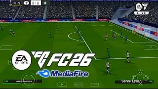 FIFA 2026 PSP ORIGINAL Android Offline 4K Camera | EA FC 26 PSP HD Graphics New Kits &Transfer