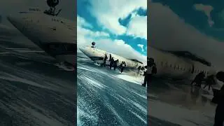 DELTA AIRLINES CRASH 😞 DELTA AIRLINES SAD SEEN 😭 #youtubeshorts #ytshorts #shorts #aviation