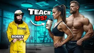 Gym Members Can&rsquo;t Believe This &lsquo;Anatoly&rsquo; Lifts 32kg Mop! 😲 !Anatoly GYM PRANK