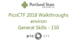 PicoCTF 2018 - environ