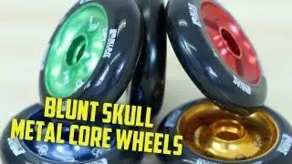 Blunt Skull Metal Core Wheels Review | Skates.co.uk