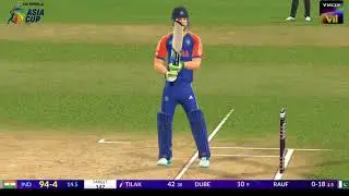 Tilak breaks the shackles ⛓️&zwj;💥A counterattacking knock that keeps India right in the contest vs pak