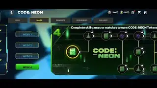 HOW TO COMPLATE CODE:NEON WEEK 4 ? #fcmobile #codeneon #neon #fcmobile