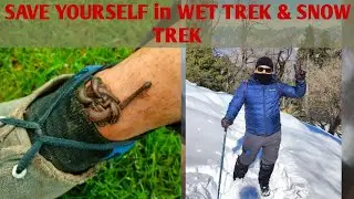 leech aur joke se kaise bache #decathlon #gaiter #hiking #trekking #travel