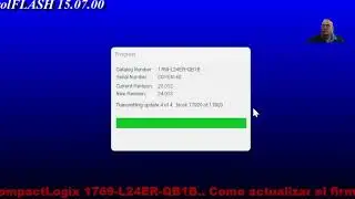 How update firmware CompactLogix 1769-L24ER-QB1B Como actualizar el firmware de un 1769-L24ER-QB1B