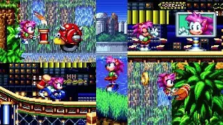 💗 How 2D Amy Should Play! - SONIC MEGAMIX MANIA (V0.9)