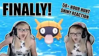 INSANELY LONG SHINY SHELLDER HUNT! Pokemon Lets Go Pikachu and Eevee Shiny Live Reaction