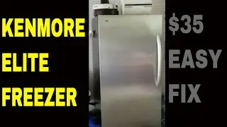 Kenmore Elite Freezer not cooling - Fixed