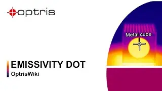 Optris: Accurately Measuring Shiny Surfaces with Emissivity Dots