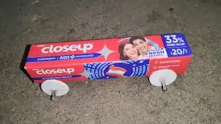 How to Make a Simple Toy Car using Toothpaste Box | DIY Recycled Crafts ( Amazing Life Hack )