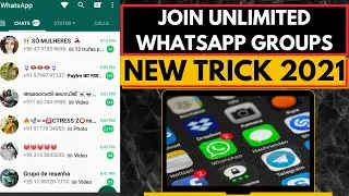 How to join unlimited Whatsapp groups live | All countries Whatsapp group| New Trick 2021 USA Russia