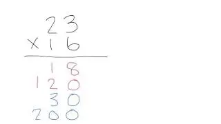 Multiplication: Expanded Column Method