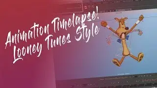 AnimDojo Looney Tunes Style Animation Experiment