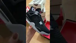 Air jordan 4 bred | unboxing | @toughness2013 #bred #jordan4s