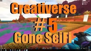 Creativerse Gone SciFI (Co-op Server with Moktoa) Ep 5 - Alien Awareness? (CC)