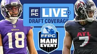 2025 FFPC Main Event Live Draft Coverage #3 with Fantasy Alarm's Howard Bender