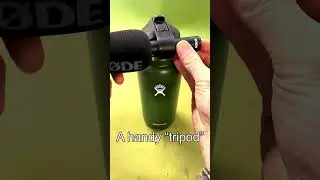 RODE Mic ❤️ HydroFlask  🎤  🍾