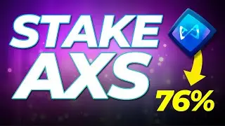 How To stake Axie Infinity | AXS Staking