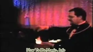 Harry Blackstone Jr. - Floating Light Bulb Illusion