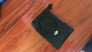 Original DJI Aircraft Sleeve, Simple Unboxing - Black